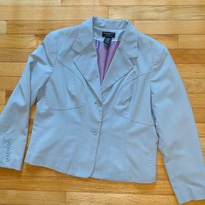 WORTHINGTON WORKS LIGHT GRAY BLAZER SIZE 16